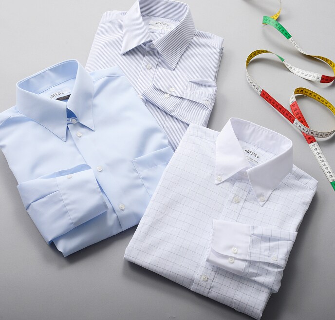 スーツと一緒にシャツもオーダー イメージ