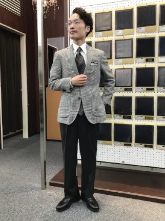 SHITATEジャケパンコーデ