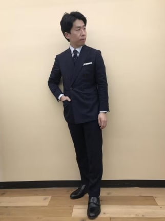 SHITATEでつくるネイビースーツ