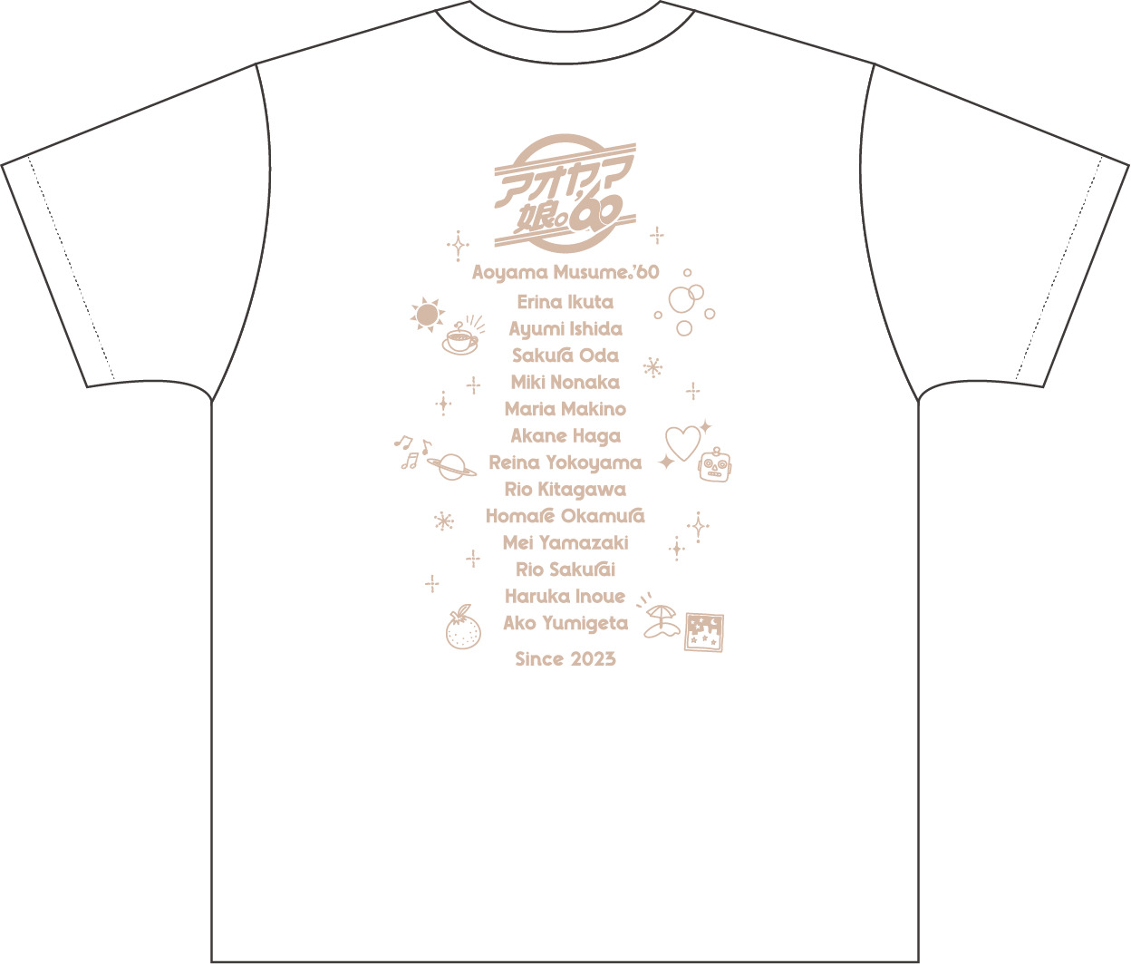 Tシャツ裏