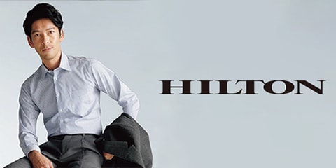 青山スーツ　HILTON 黒