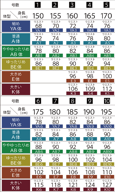 スーツ・ワイシャツのサイズの選び方（メンズ） | 紳士服・スーツ販売 